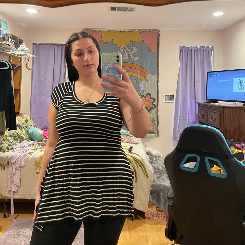 Striped Tunic Shirt